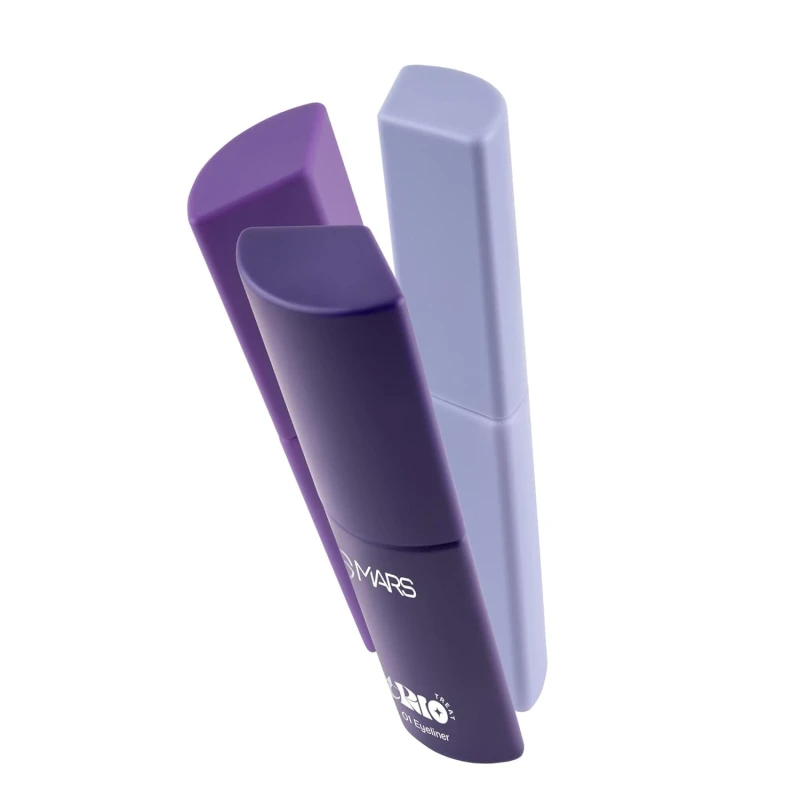 MARS TRIO Treat 3-IN-1 Eye Makeup Kit with Eyeliner, Mascara & Eyeshadow (24.50gm) - Thumbnail 2